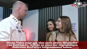 Hardcore Faustfick beim deutschen Gruppensex